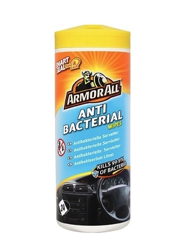 Armor All Antibacterial wipes, 24st