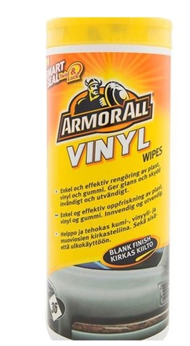 Armor All Vinyl Blank Wipes 36st